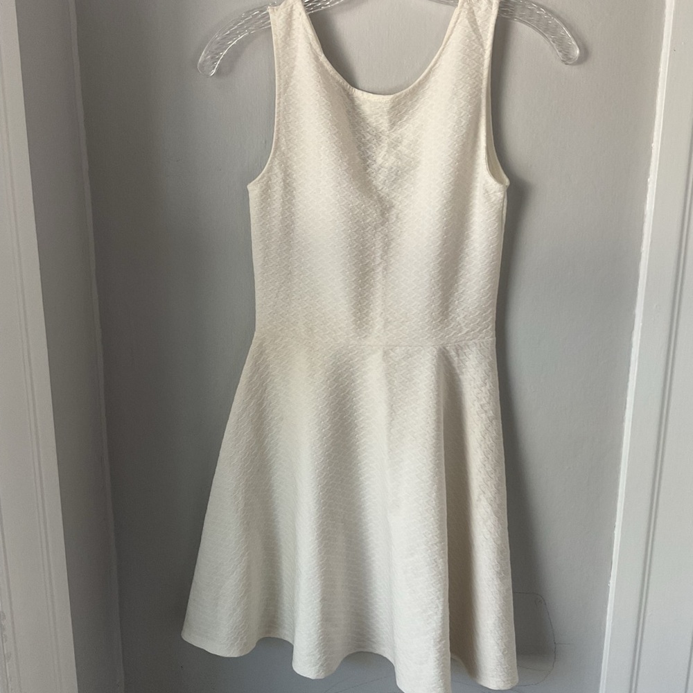 Divided Women's Textured Cream Mini Dress